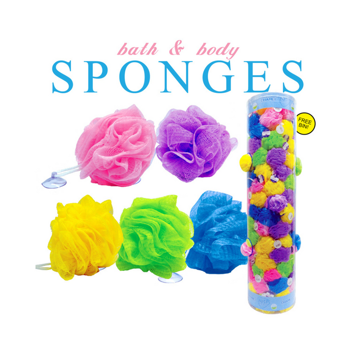 5.5 Nylon Mesh Bath Sponge