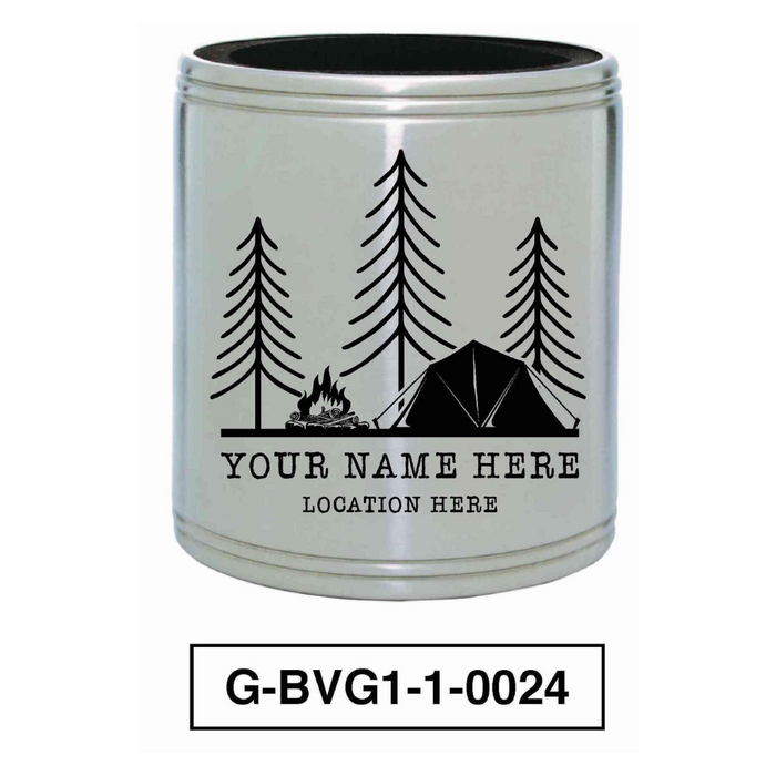 "Camp Scenery" Insulated beverage holder