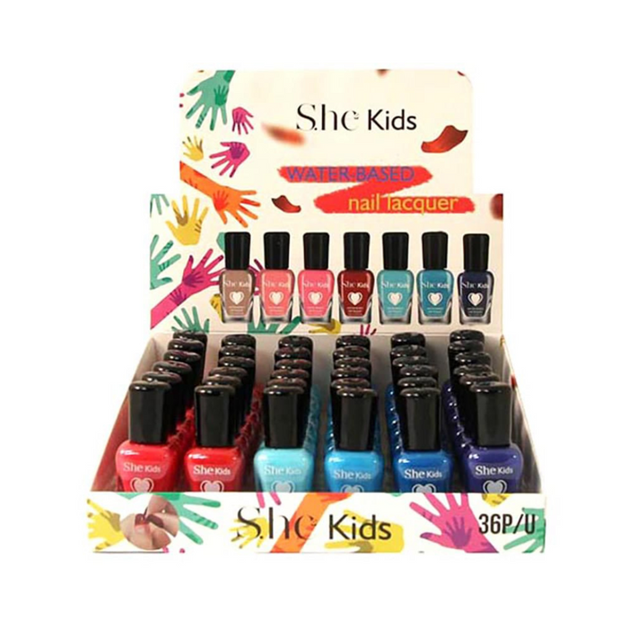 36pc Kids Nail Polish
