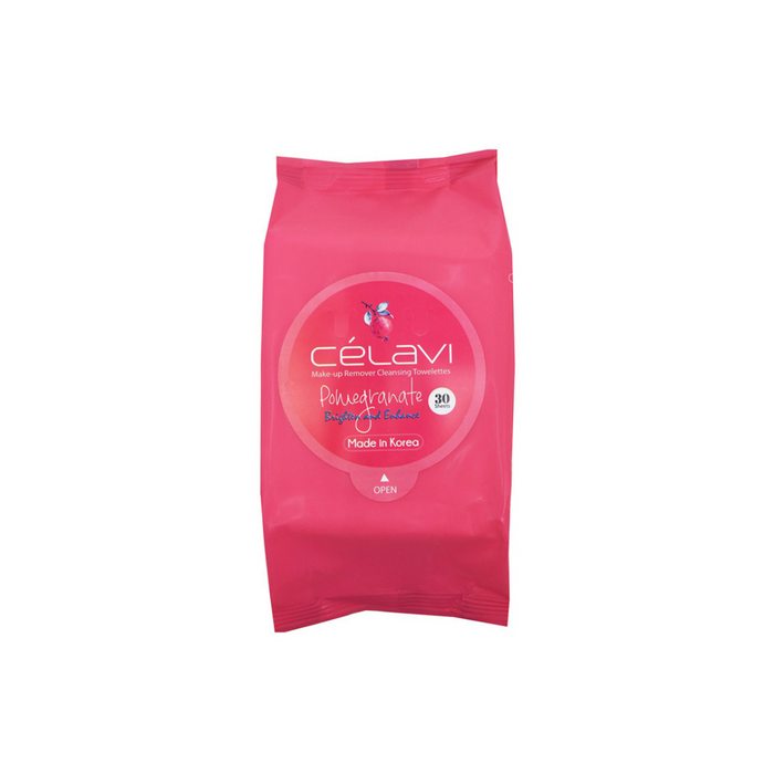 Cleansing Wipes 30 Pack Pomegranate