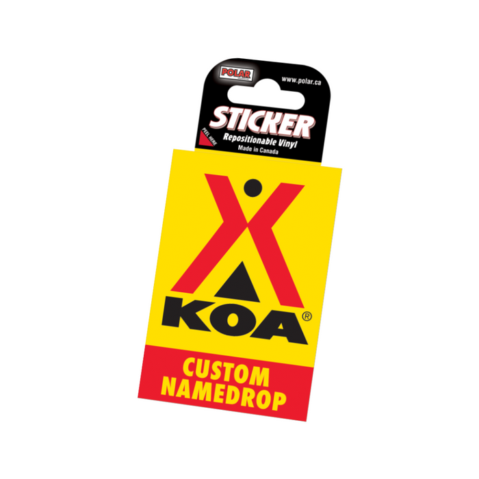 KOA BRANDED VINYL STICKER