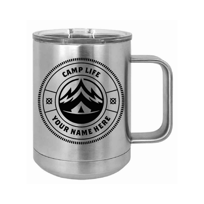Camp Life 15oz POLAR CAMEL INSULATED MUG