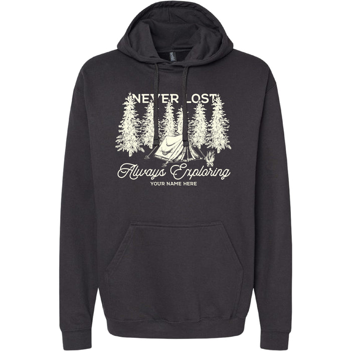 ALWAYS EXPLORING (PINE) HOODIE