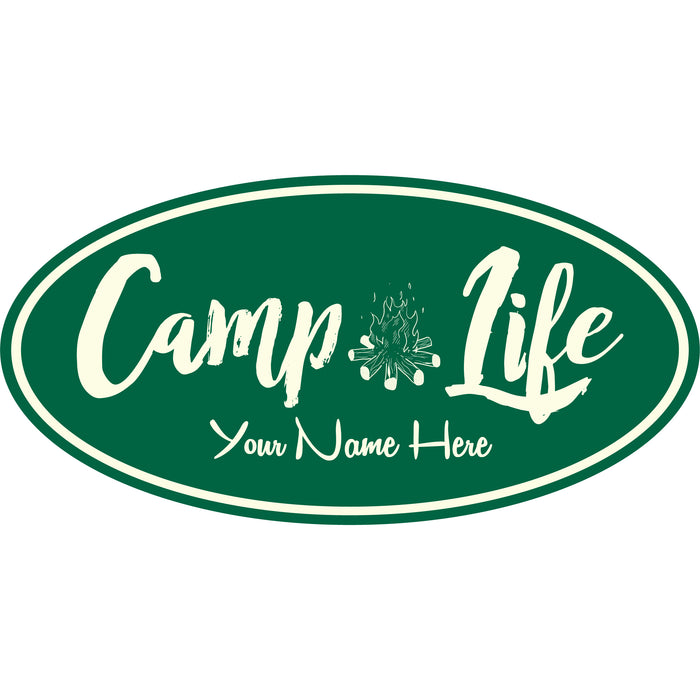CAMP LIFE VINYL STICKER