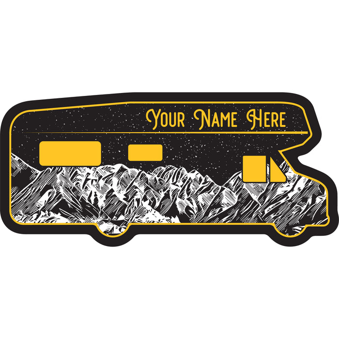 CAMP SILHOUETTE VINYL STICKER