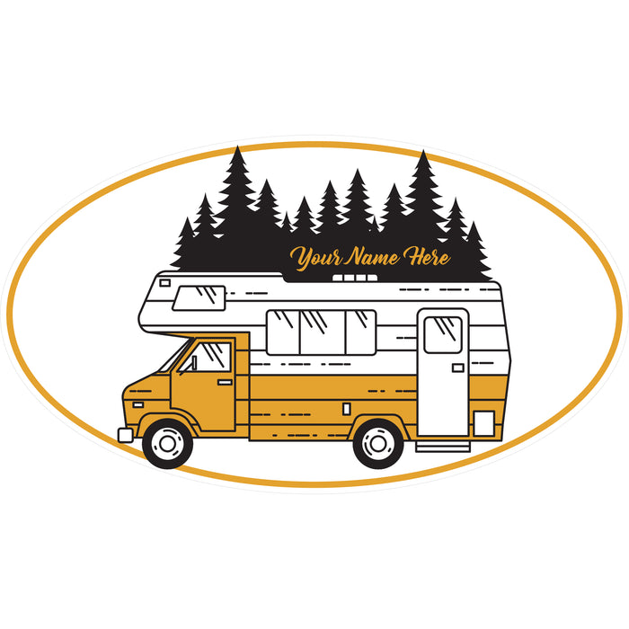FOREST RV VINYL STICKER