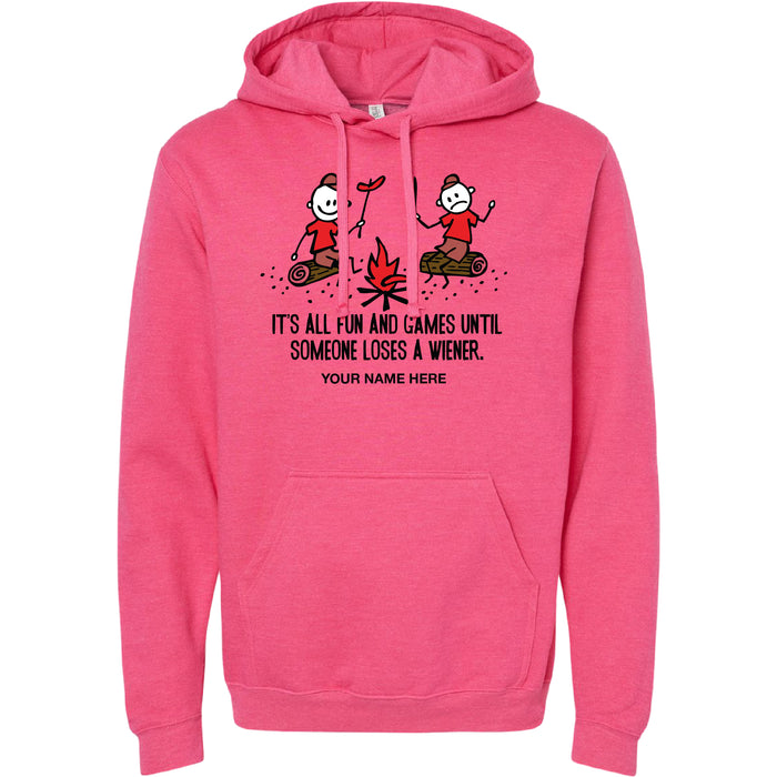 FUN AND GAMES WIENER HOODIE