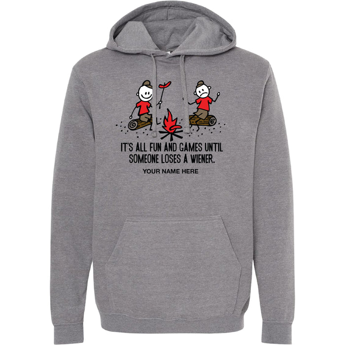FUN AND GAMES WIENER HOODIE