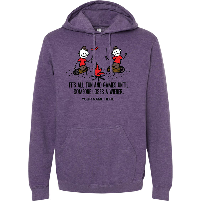 FUN AND GAMES WIENER HOODIE
