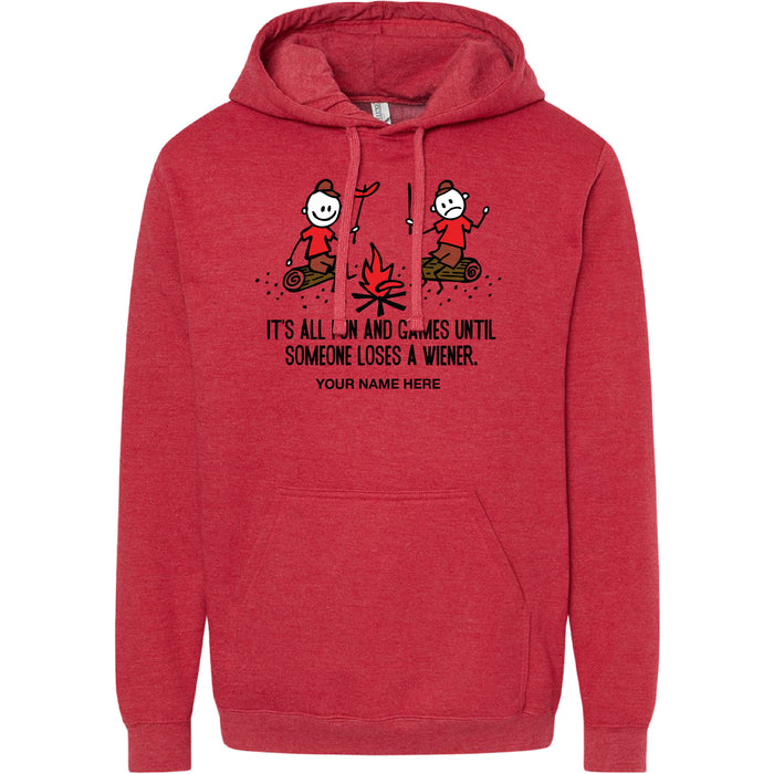 FUN AND GAMES WIENER HOODIE