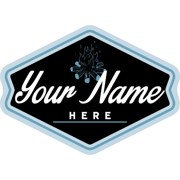 PINCHED DIAMOND STICKER