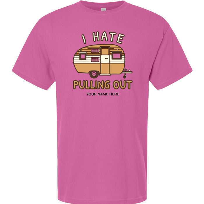 PULLING OUT T-SHIRT