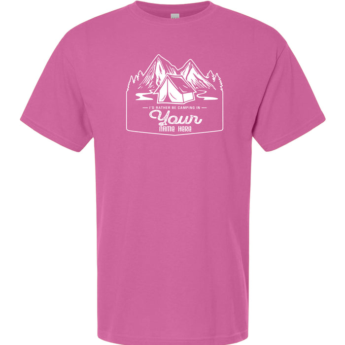 RATHER BE CAMPING T-SHIRT