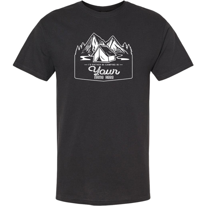 RATHER BE CAMPING T-SHIRT
