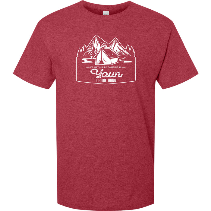 RATHER BE CAMPING T-SHIRT