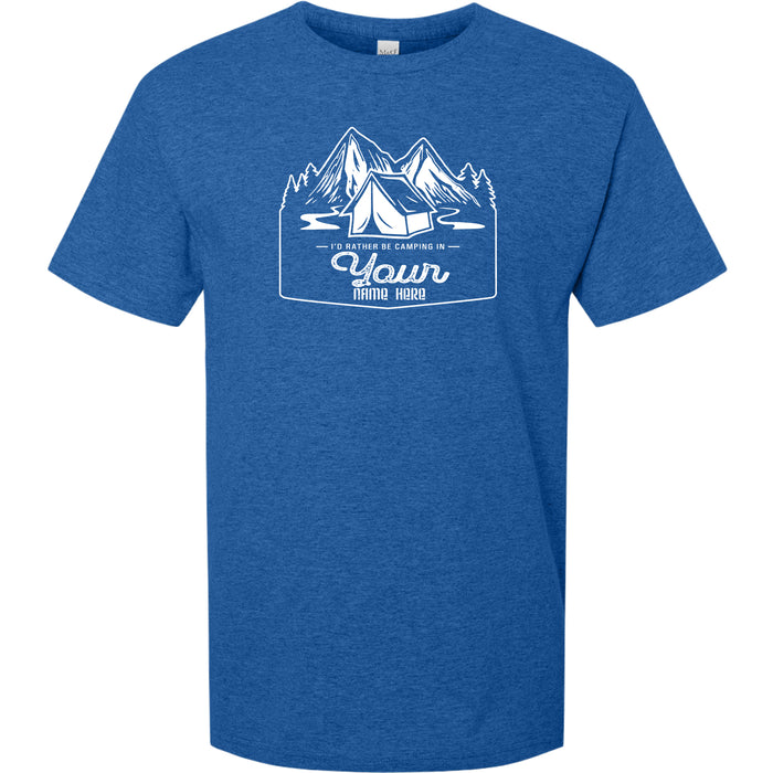 RATHER BE CAMPING T-SHIRT