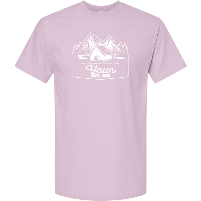 RATHER BE CAMPING T-SHIRT