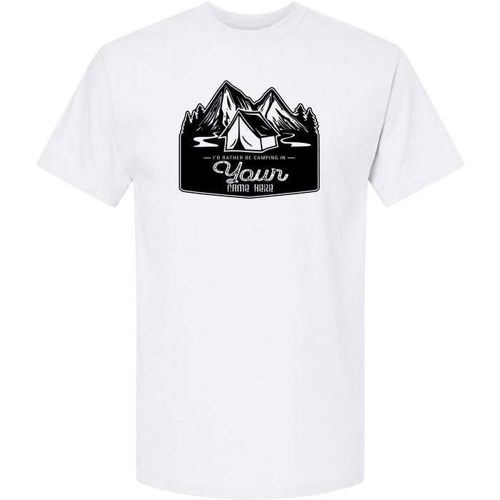 RATHER BE CAMPING T-SHIRT