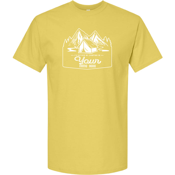RATHER BE CAMPING T-SHIRT