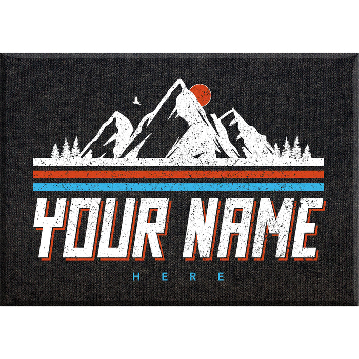 RETRO MOUNTAINS MAGNET