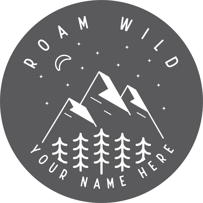 ROAM WILD VINYL STICKER