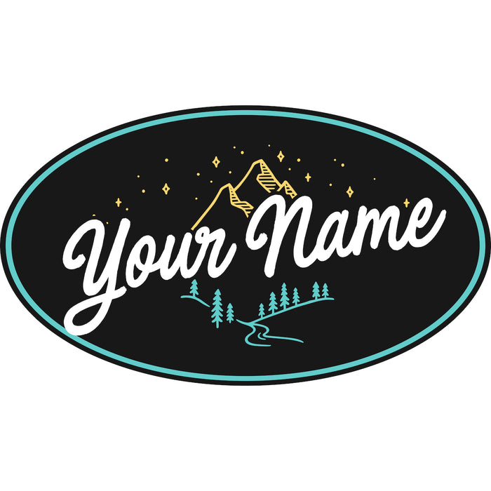 STARRY MOUNTAIN TRAIL VINYL STICKER