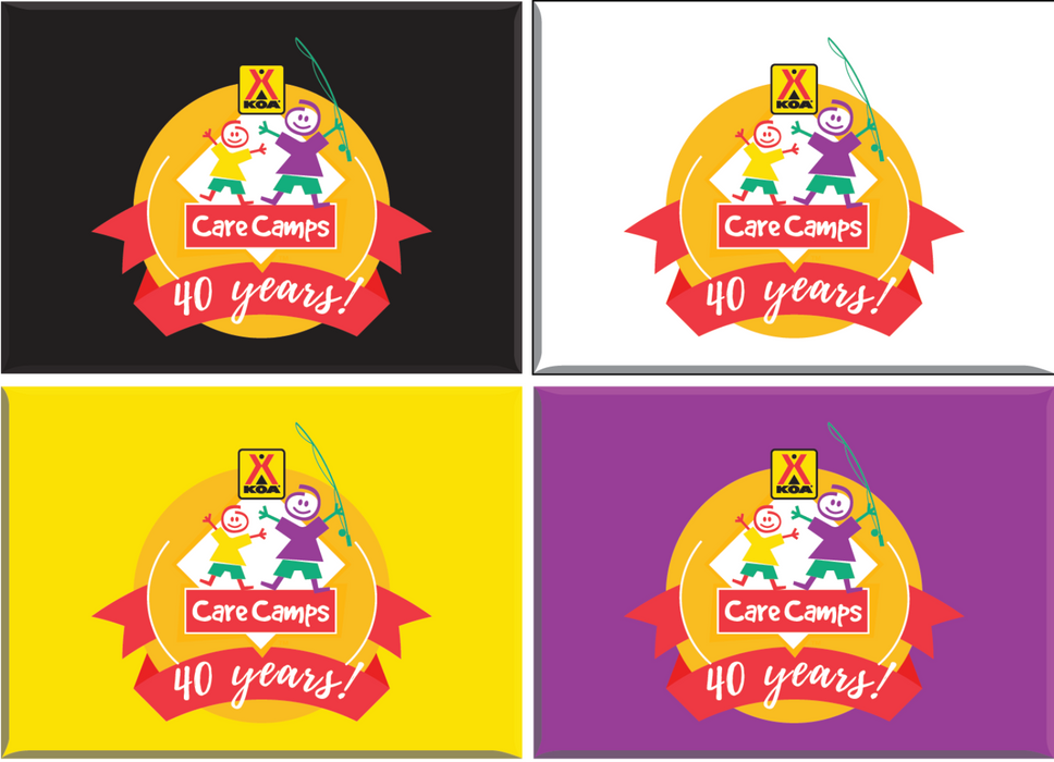 Care Camps 40th Anniversary Souvenir Magnet