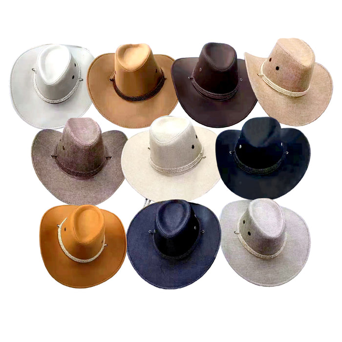 72pc Cowboy Hat Display