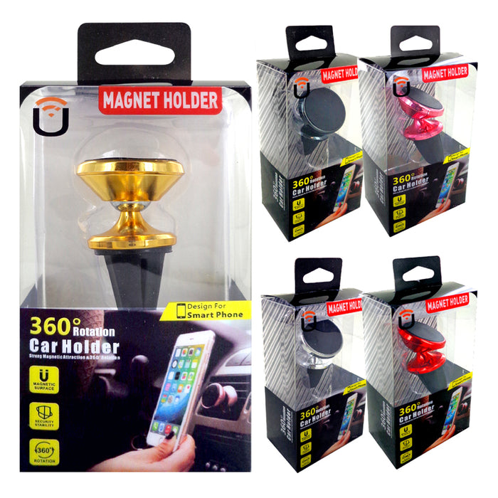 Magnetic Car Phone Holder with display