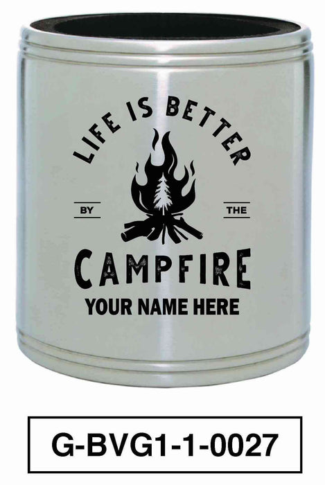 "Life Is Better" Insulated beverage holder
