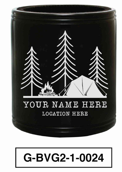 "Camp Scenery" Insulated beverage holder