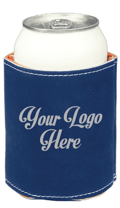 Custom Logo Leatherette Can Coozie