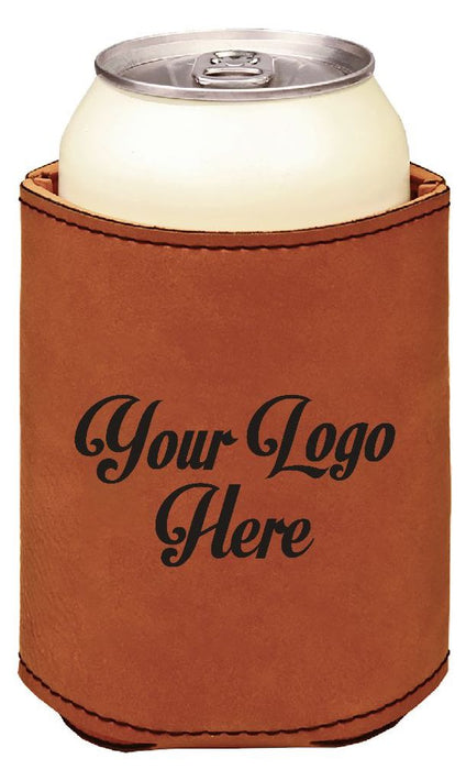 Custom Logo Leatherette Can Coozie