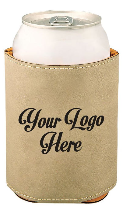 Custom Logo Leatherette Can Coozie