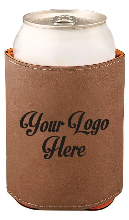 Custom Logo Leatherette Can Coozie