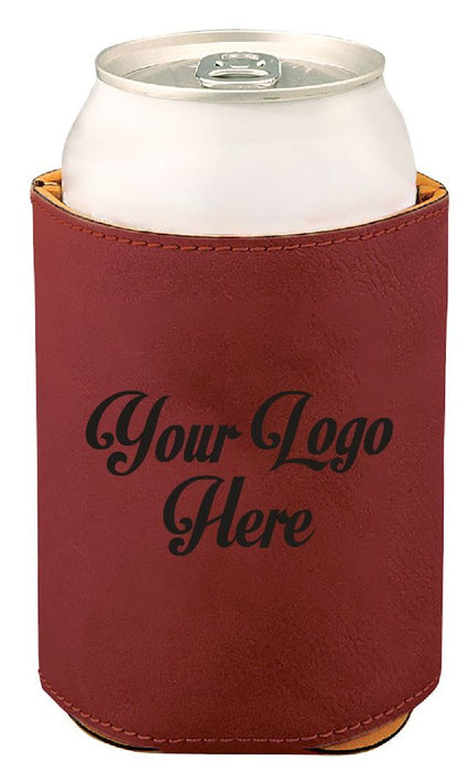 Custom Logo Leatherette Can Coozie