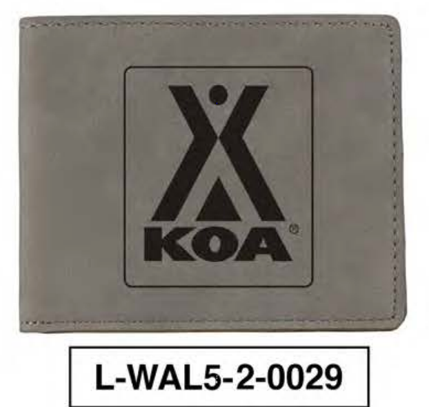 KOA LEATHERETTE BIFOLD WALLET - L-WAL1-2-0029