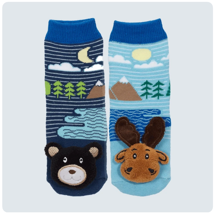 MESSY MOOSE/BLACK BEAR MISMATCH SOCKS - 27057