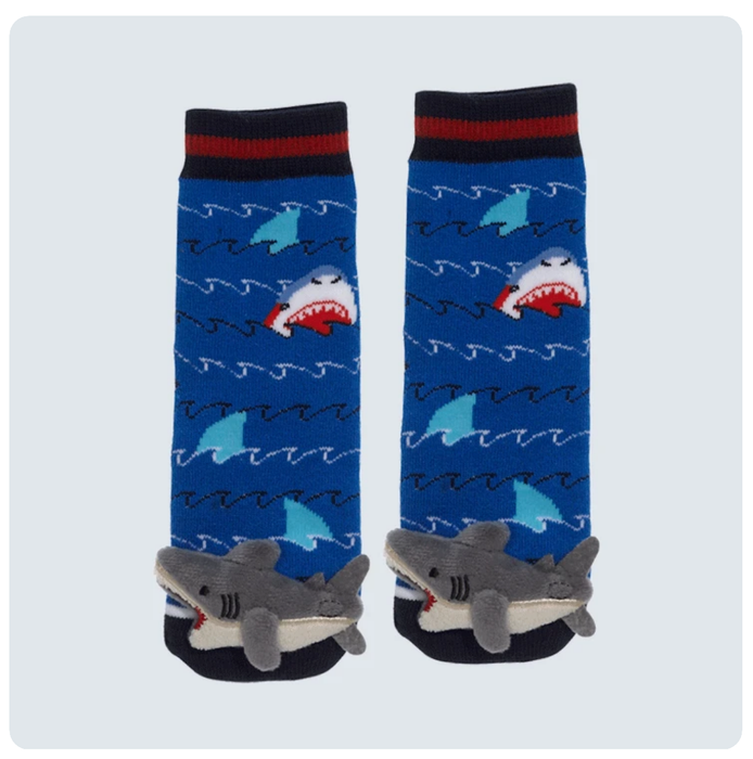 MESSY MOOSE SHARK SOCKS - 27033