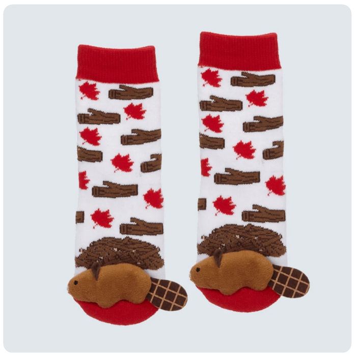 MESSY MOOSE BEAVER SOCKS - 27024