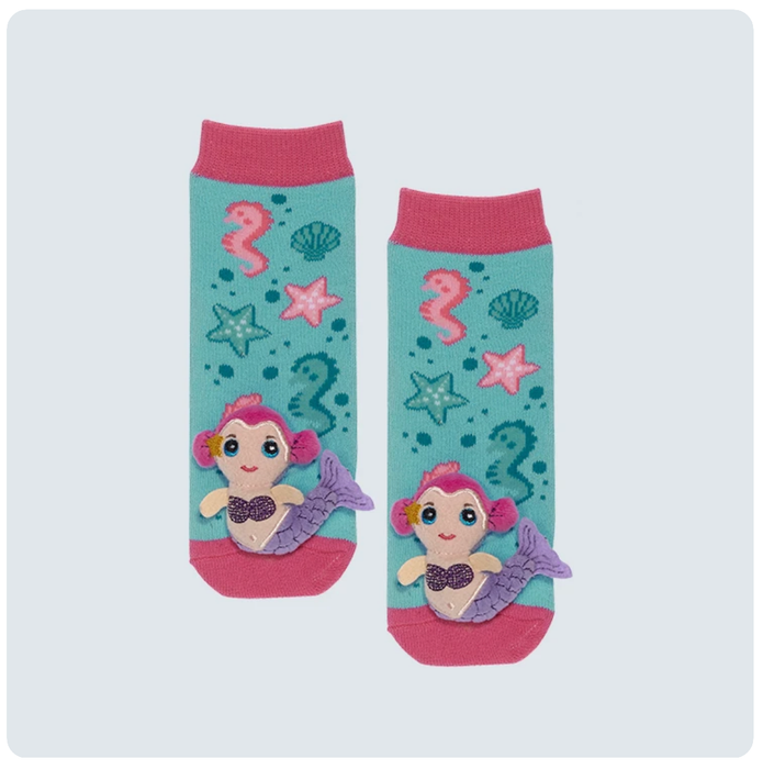 MESSY MOOSE MERMAID SOCKS- 27071