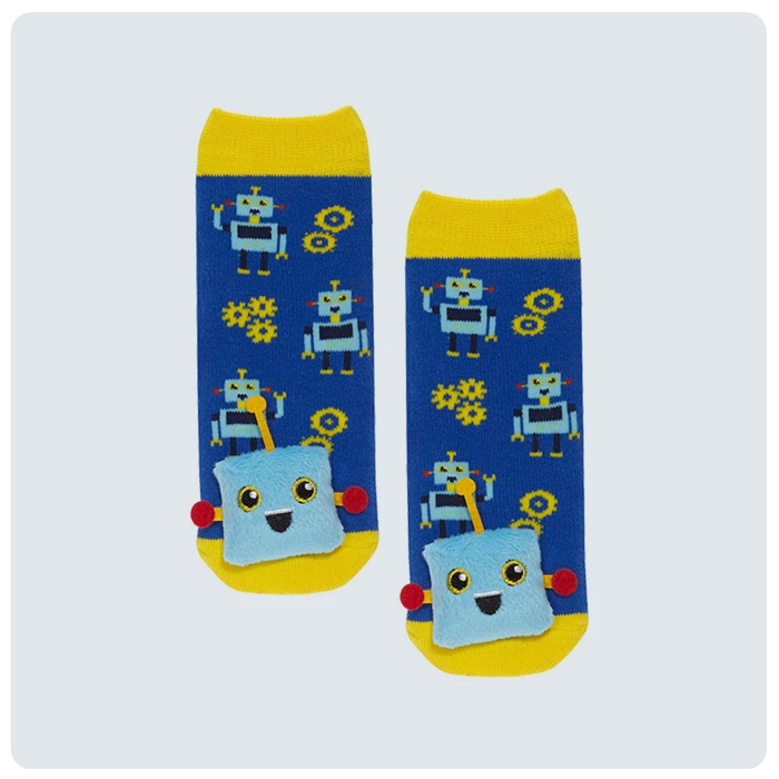 MESSY MOOSE ROBOT SOCKS - 27073