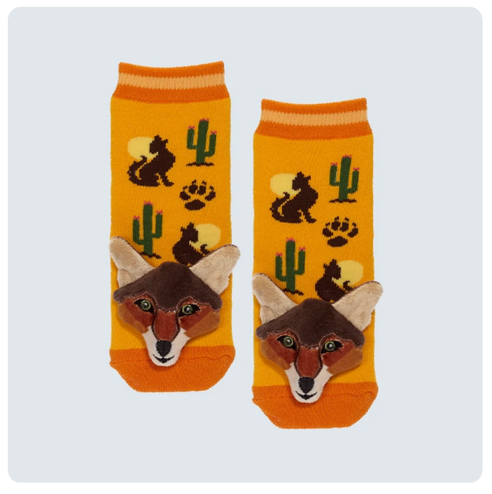 MESSY MOOSE HOWLING COYOTE SOCKS - 27076