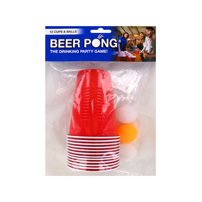 Beer Pong Set. 12 cups & 6 balls