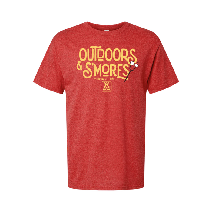 Outdoors & S'mores KOA T-Shirt