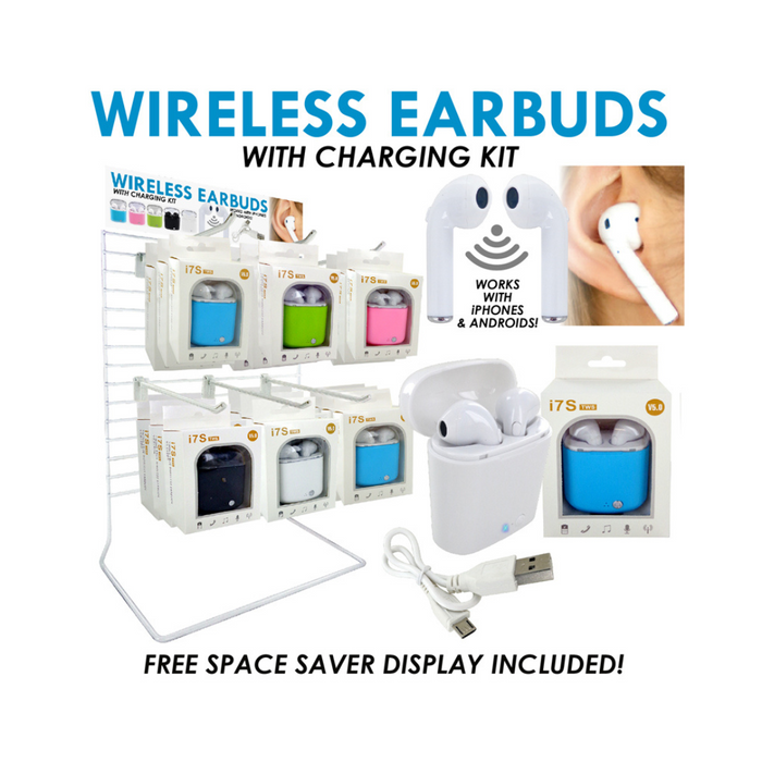 Wireless Earbuds with Charging Kit