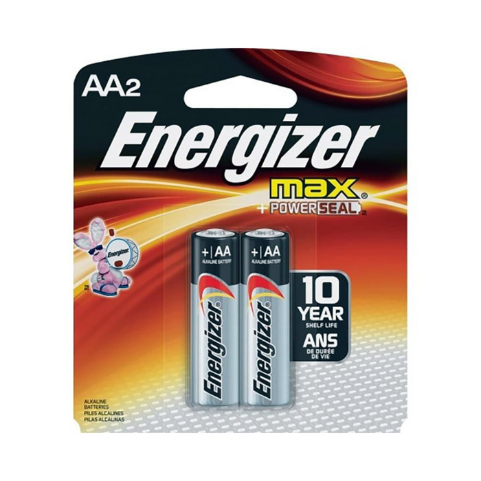 Energizer 2 pack AA batteries