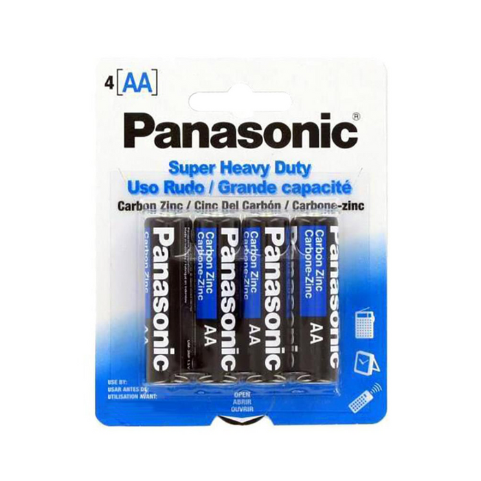 4 Pc AA Panasonic Batteries 48