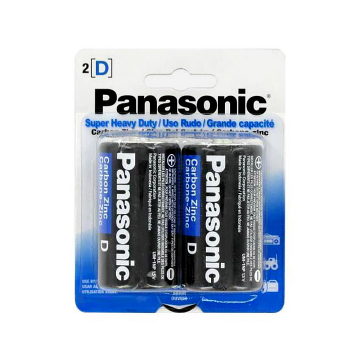 2 Pc D Panasonic Batteries 48