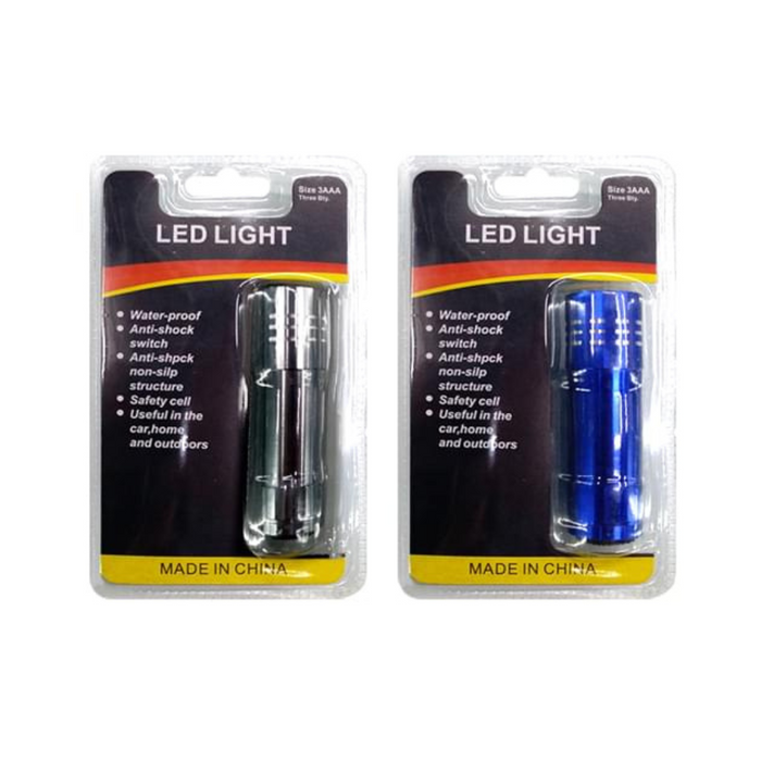 LED flashlights with 9 LED Lights